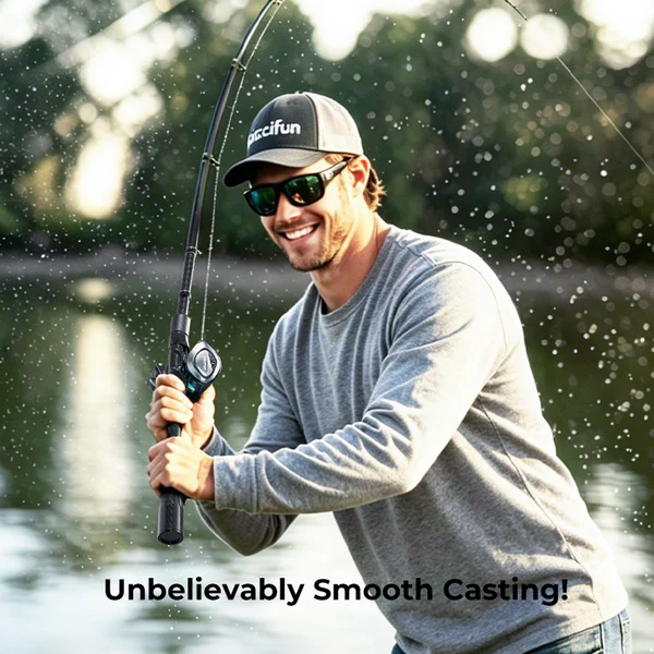 Piscifun® Alloy M2 Baitcasting Reel with Mag-Bowl™ Braking System – Cast Baitcast Reel and Baitcaster Reel for Cast Fishing 5 Piscifun® Alloy M2 Baitcasting Reel with Mag-Bowl™ Braking System – Cast Baitcast Reel and Baitcaster Reel for Cast Fishing - Image 5