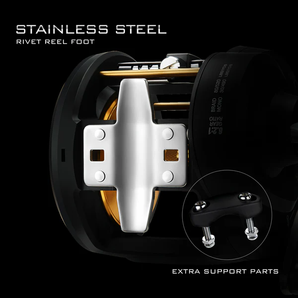 Piscifun® Salis X Trolling Reel Conventional Level Wind Reel 8 Piscifun® Salis X Trolling Reel Conventional Level Wind Reel - Image 8
