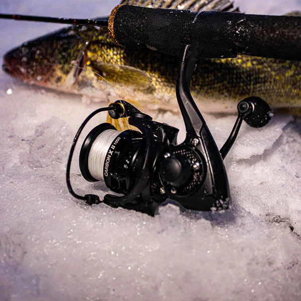 Hooked Beginner ultralight spinning reel engineered for precise lure presentations and freshwater fishing