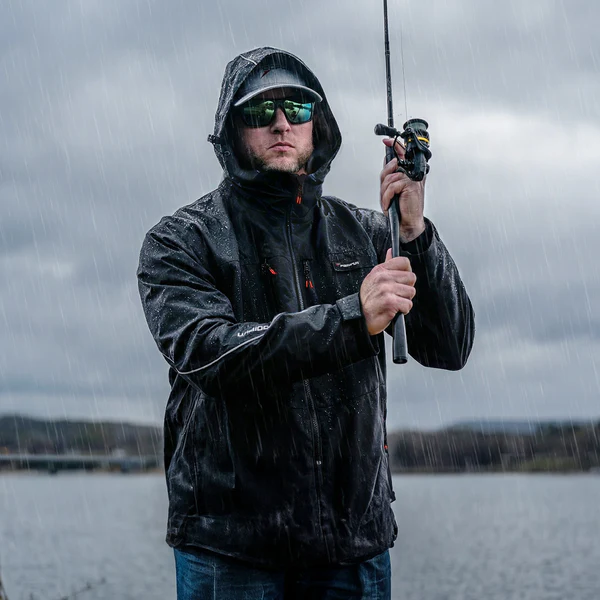 Piscifun® 3-Layer Waterproof Fishing Jacket | Breathable Windproof Fly Fishing Wading Rain Jacket 2 Piscifun® 3-Layer Waterproof Fishing Jacket | Breathable Windproof Fly Fishing Wading Rain Jacket - Image 2