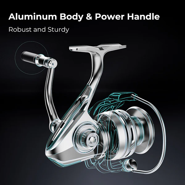 Flash Sale Piscifun®NautiX Saltwater Spinning Reel Aluminum Body Fishing Reel 6 Flash Sale Piscifun®NautiX Saltwater Spinning Reel Aluminum Body Fishing Reel - Image 6