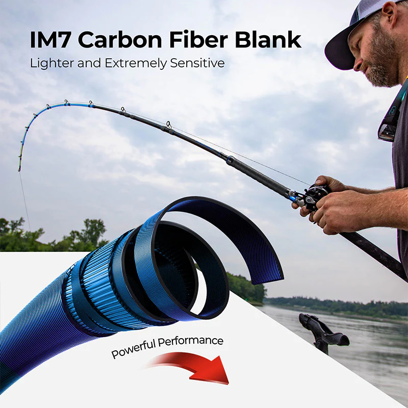 Piscifun® Chaos Pro CNC Baitcasting Reels and LED LumiCat II Casting Rods Combo 6 Piscifun® Chaos Pro CNC Baitcasting Reels and LED LumiCat II Casting Rods Combo - Image 6