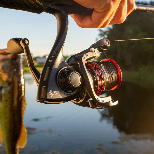 Piscifun® Flame Spinning Reel Red Fishing Reel 5 Piscifun® Flame Spinning Reel Red Fishing Reel - Image 5