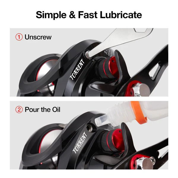 Piscifun® Torrent Baitcasting Reel 18Lbs Max Drag 7.1:1 & 5.3:1 Gear Ratio 9 Piscifun® Torrent Baitcasting Reel 18Lbs Max Drag 7.1:1 & 5.3:1 Gear Ratio - Image 9