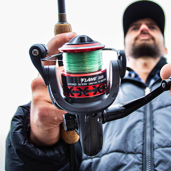 Piscifun® Flame Spinning Reel Red Fishing Reel 3 Piscifun® Flame Spinning Reel Red Fishing Reel - Image 3