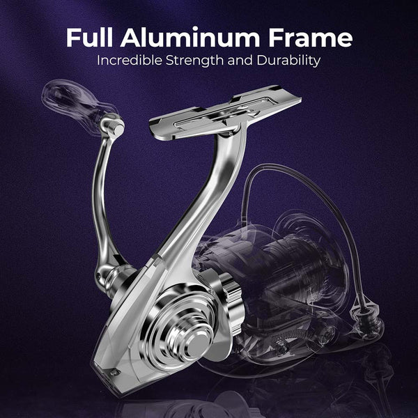 Piscifun® AlumiX Spinning Reels Freshwater Fishing Reel 5 Piscifun® AlumiX Spinning Reels Freshwater Fishing Reel - Image 5
