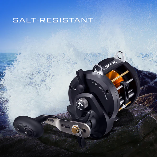 Piscifun® Salis X Trolling Reel Conventional Level Wind Reel 2 Piscifun® Salis X Trolling Reel Conventional Level Wind Reel - Image 2