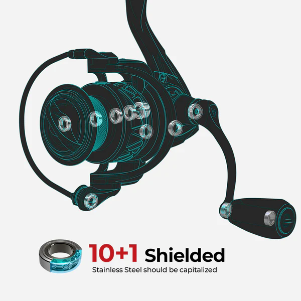 Piscifun® Carbon X Spinning Reel & Carbon R1 The Lightest Spinning Rod Combo 13 Piscifun® Carbon X Spinning Reel & Carbon R1 The Lightest Spinning Rod Combo - Image 13