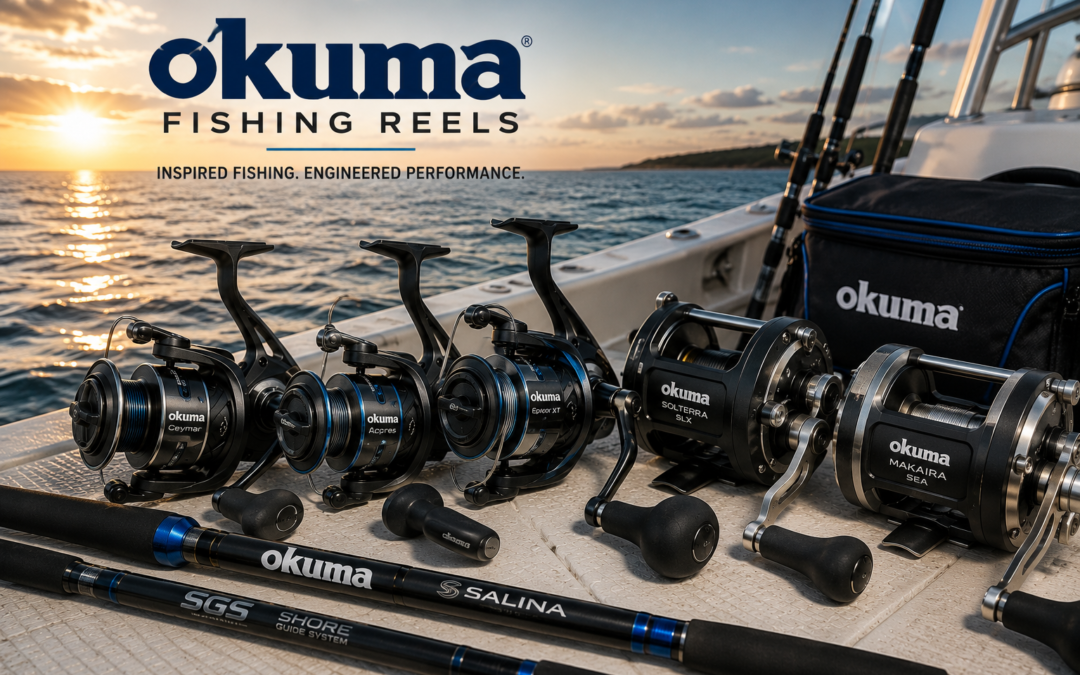 Okuma Fishing Reels for Freshwater and Saltwater Fishing