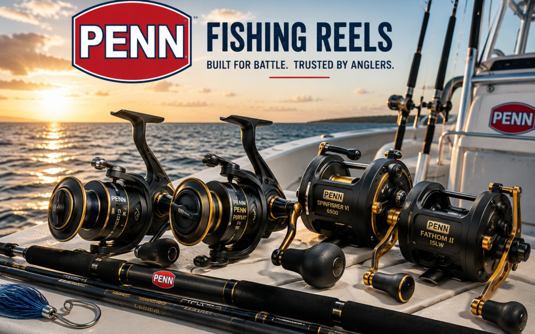 Penn Fishing Reels for Saltwater and Freshwater Fishing