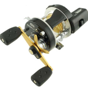 Abu Garcia Ambassadeur Line Counter Round Baitcasting Reels designed for trolling, salmon fishing, and precise line management