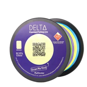 DELTA Teflon X8 Braid 300m multicolour 0.28mm 44lb