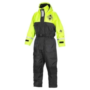 Fladen 845 Flotation Suit in yellow and black size XS