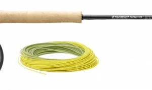 Sage Foundation Outfit #7 9ft 4-piece fly fishing combo with rod, reel, and fly line for freshwater and saltwater angling