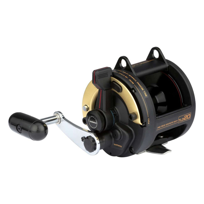 Shimano TLD Lever Drag Conventional Reels 1 Shimano TLD Lever Drag Conventional Reels designed for offshore trolling, big game fishing, and saltwater angling