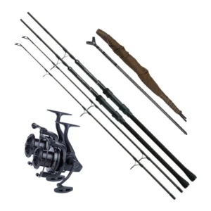 Sonik Xtractor+ 2 Rod Carp Kit 10ft 3.5lb carp fishing rod and reel combo kit for specimen carp fishing