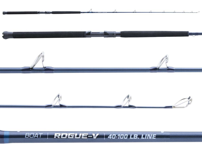 Rogue V Boat Rods for nearshore and offshore fishing
