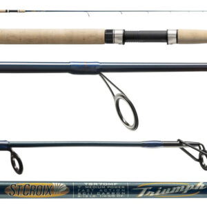 St. Croix Triumph Spinning Rods with premium cork handles
