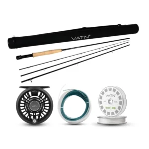 VATN M1 Coastal+ Flugset 9ft #6 fly fishing combo for coastal sea trout and saltwater fly fishing