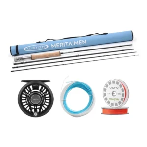 Vision Meritaimen Coastal+ Flugset 9ft #5 fly fishing combo designed for coastal sea trout and saltwater fly fishing