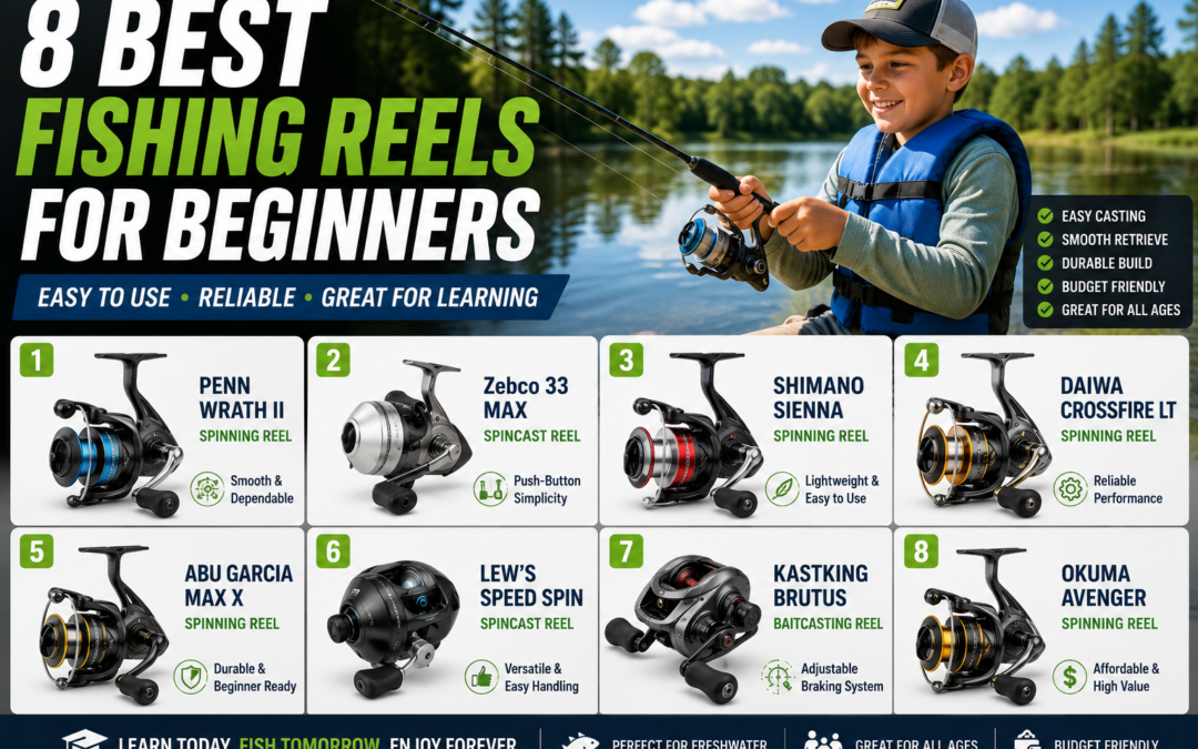 Best Fishing Reels for Beginners Learning to Cast