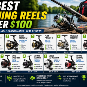 Best Fishing Reels Under $100 for Budget-Conscious Anglers