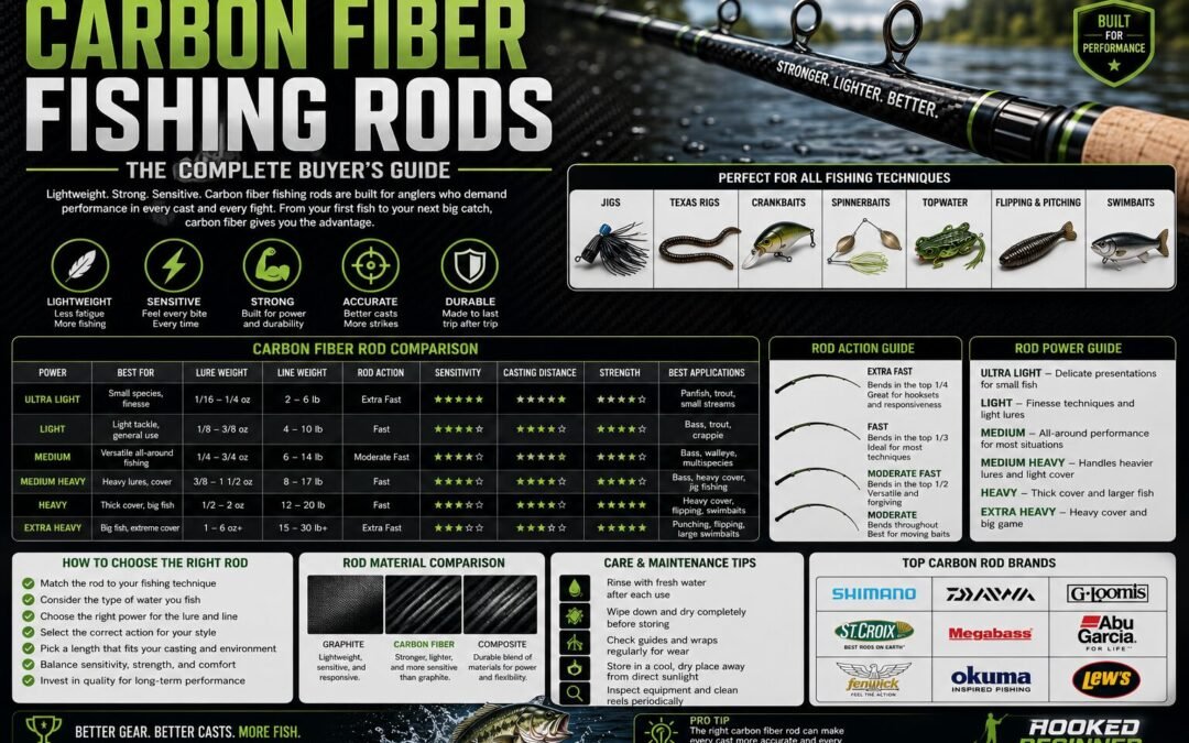 Carbon Fiber Fishing Rods: The Complete Buyer’s Guide