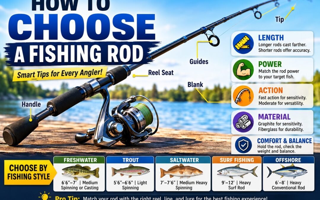 How to Choose a Fishing Rod for Every Fishing Style