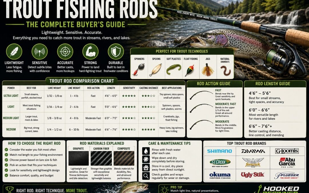 Trout Fishing Rods: The Complete Buyer’s Guide