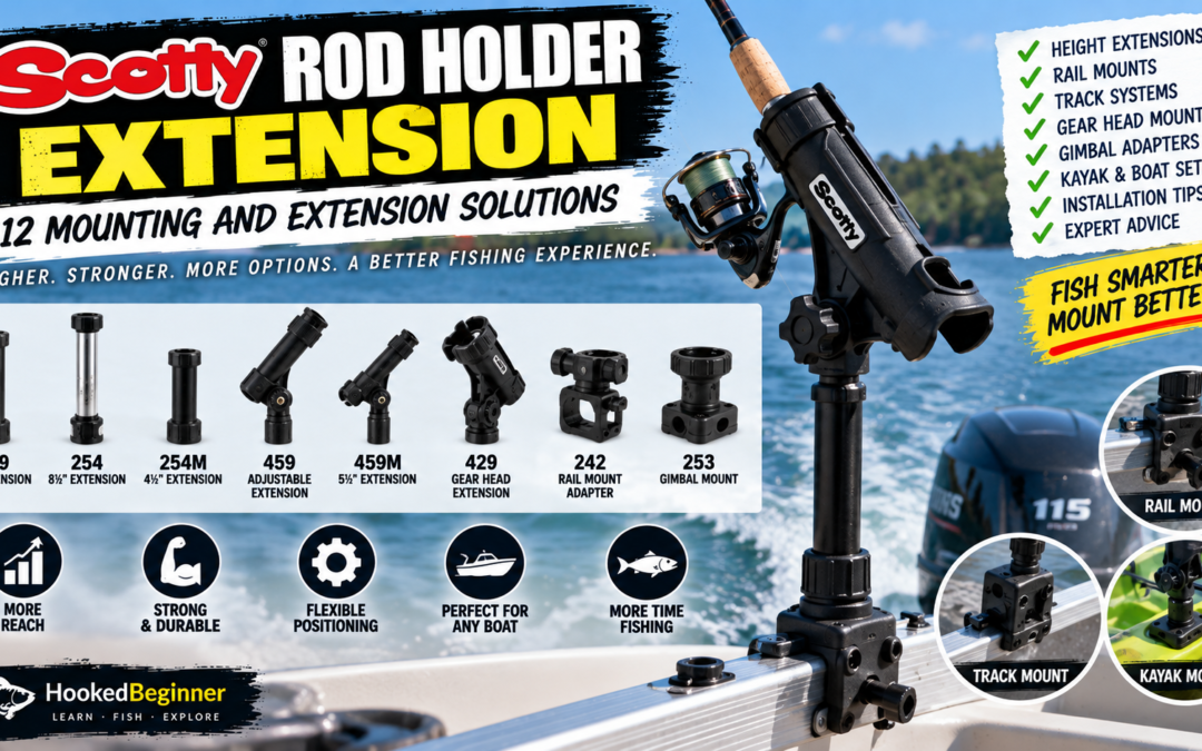 Scotty Rod Holder Extension: 12 Mounting and Extension Solutions
