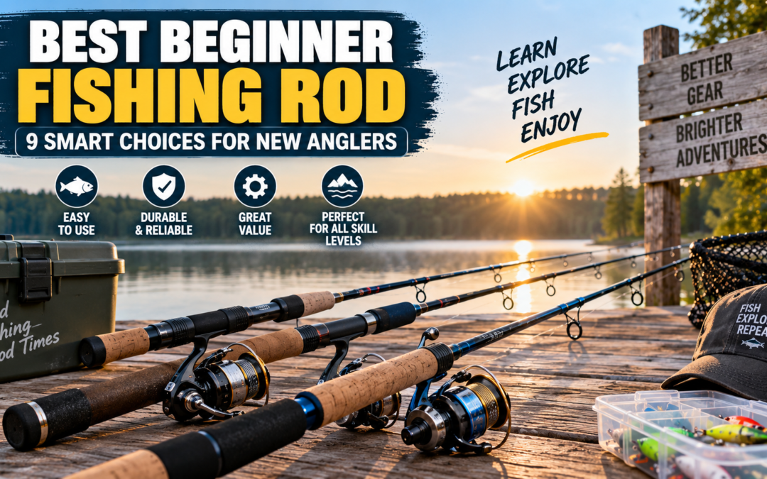 best beginner fishing rod