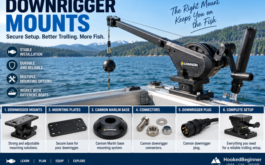 Downrigger Mounts: 8 Mounting Options for Better Boat Setup