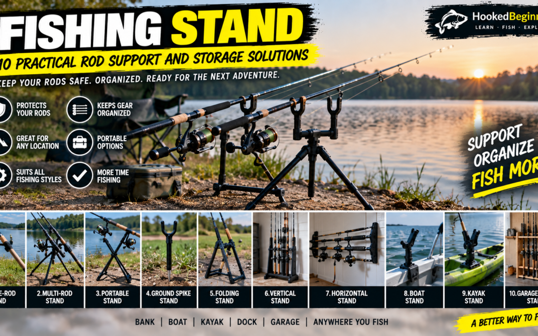 Fishing Stand: 10 Practical Rod Support and Storage Solutions
