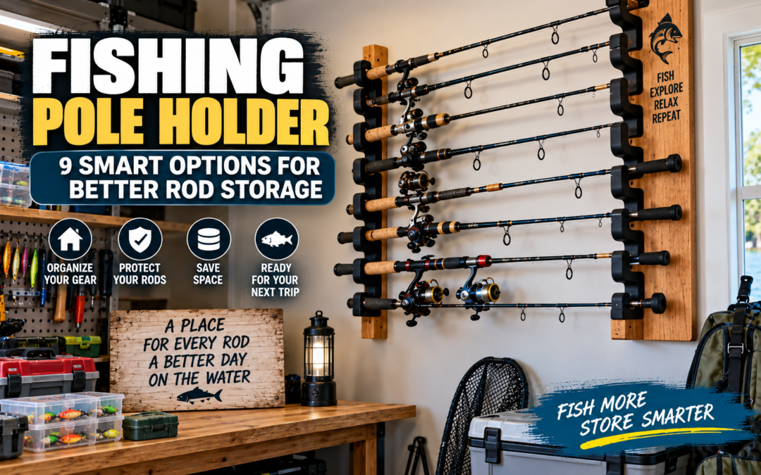 Fishing Pole Holder: 9 Smart Options for Better Rod Storage