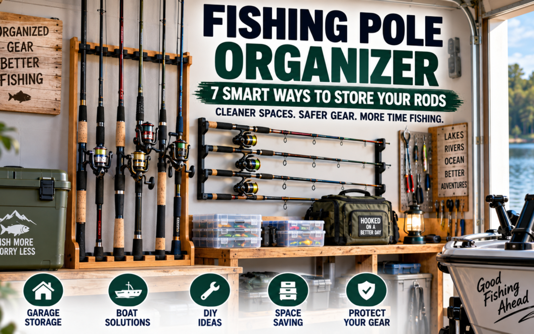 Fishing Pole Organizer: 7 Smart Ways to Store Your Rods