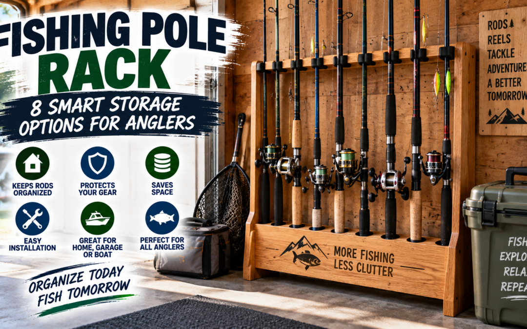 Fishing Pole Rack: 8 Smart Storage Options for Anglers