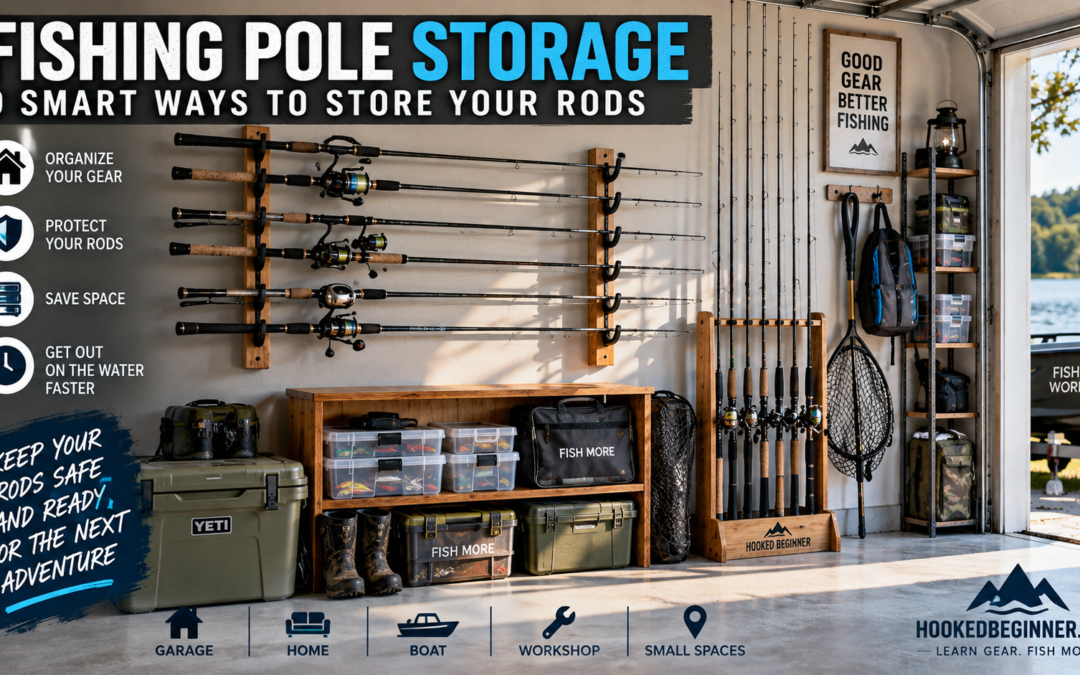 fishing pole storage