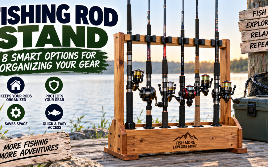 Fishing Rod Stand: 8 Smart Options for Organizing Your Gear