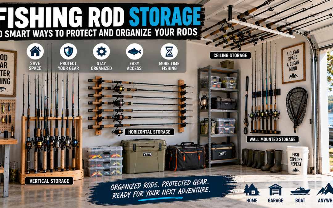 Fishing Rod Storage: 10 Smart Ways to Protect and Organize Your Rods