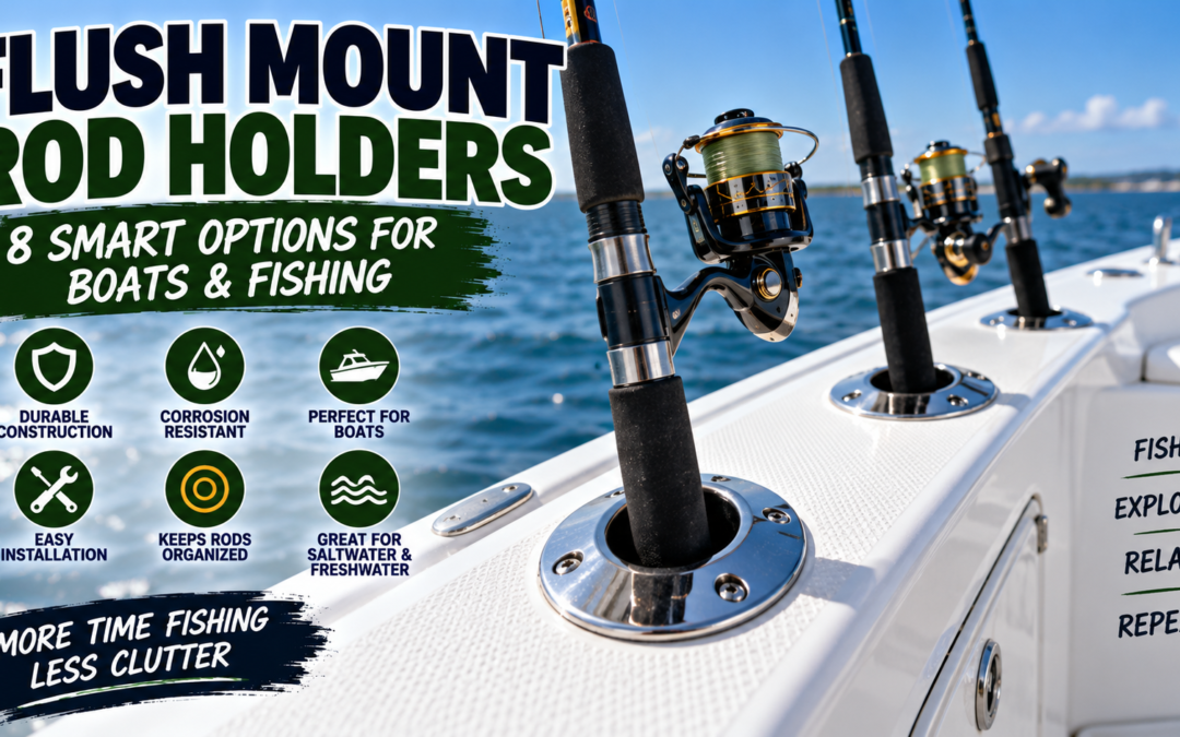 Flush Mount Rod Holders: 8 Smart Options for Boats & Fishing