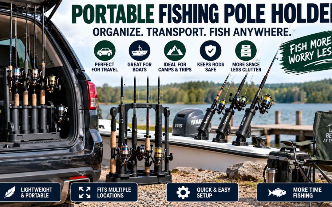Portable Fishing Pole Holder: 7 Smart Options for Fishing on the Go