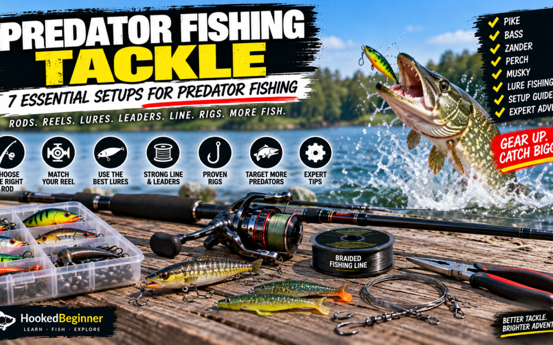 Predator Fishing Tackle: 7 Essential Setups for Predator Fishing