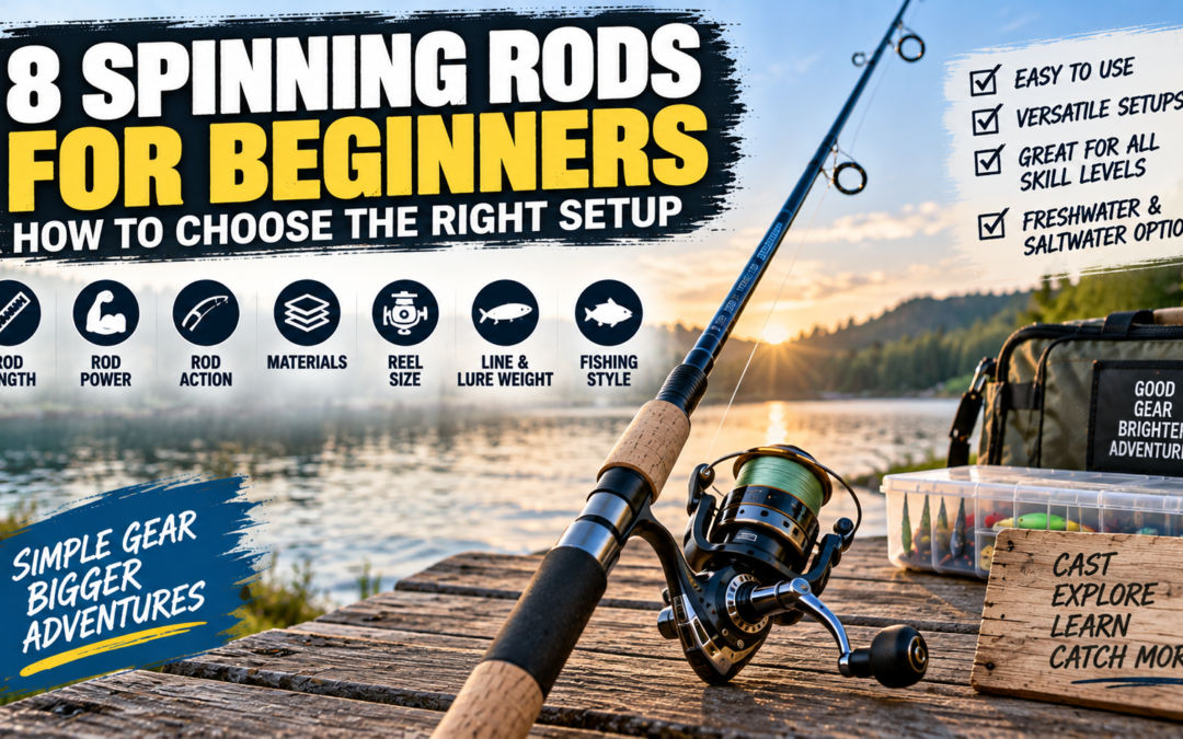 8 Spinning Rods for Beginners: How to Choose the Right Setup