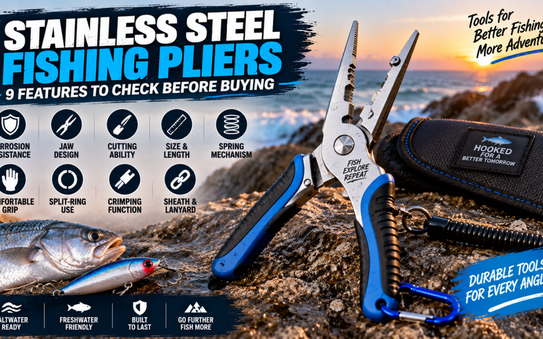 Stainless Steel Fishing Pliers: 9 Features to Check Before Buying
