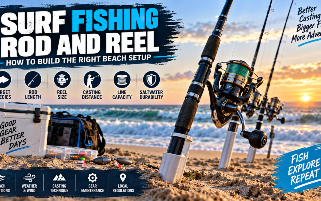 Surf Fishing Rod and Reel: Build the Right Beach Setup