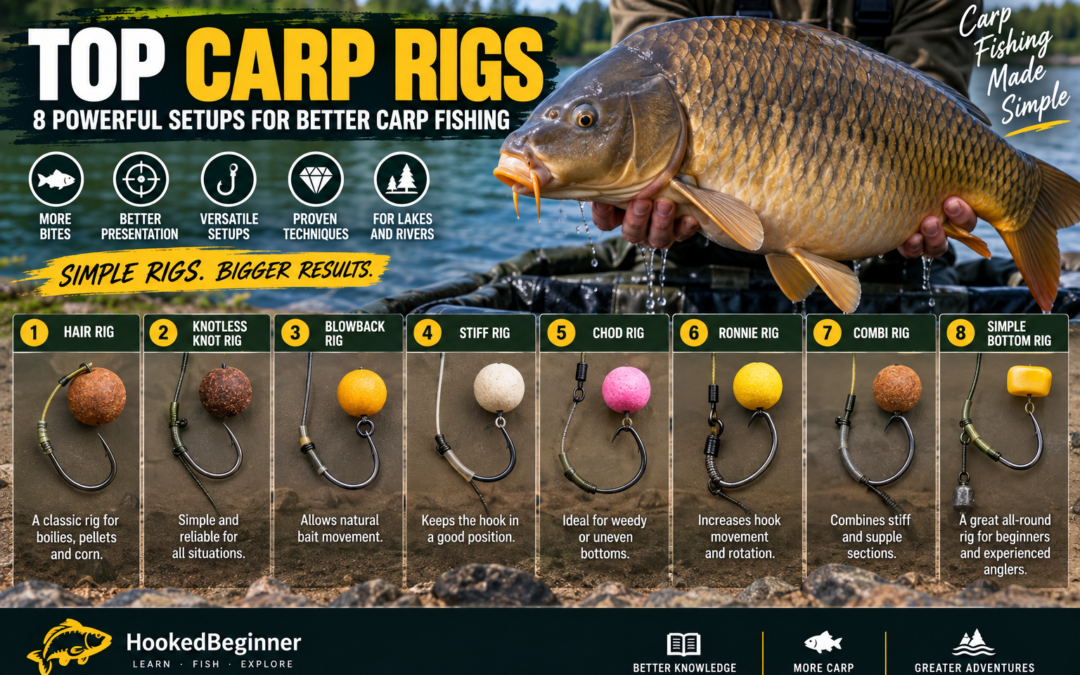 Top Carp Rigs: 8 Powerful Setups for Better Carp Fishing